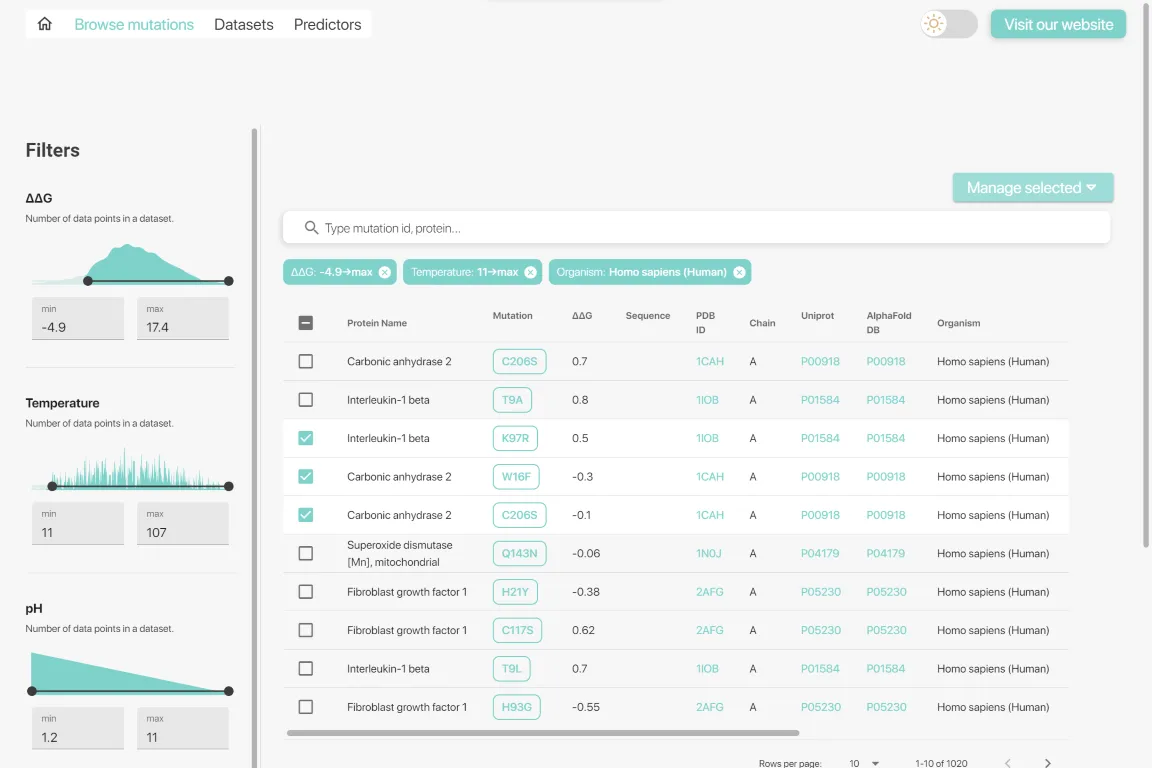 Datasets project preview 1
